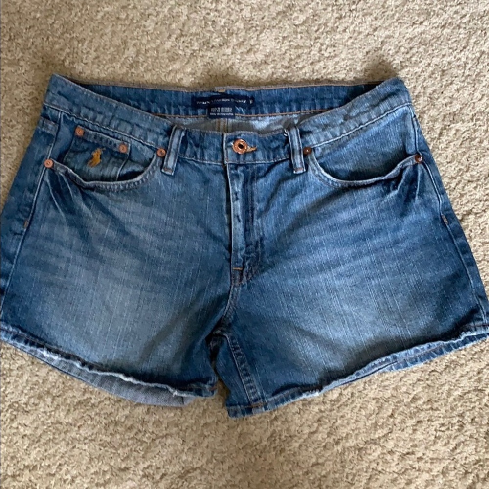 Ralph Lauren Sport Classic Jean Shorts Size 10